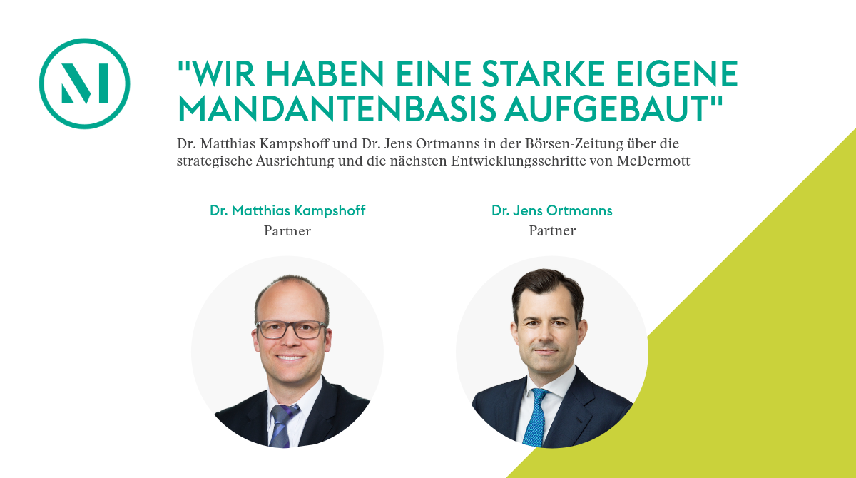 „Wir haben eine starke eigene Mandantenbasis aufgebaut“