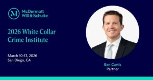 2026 White Collar Crime Institute