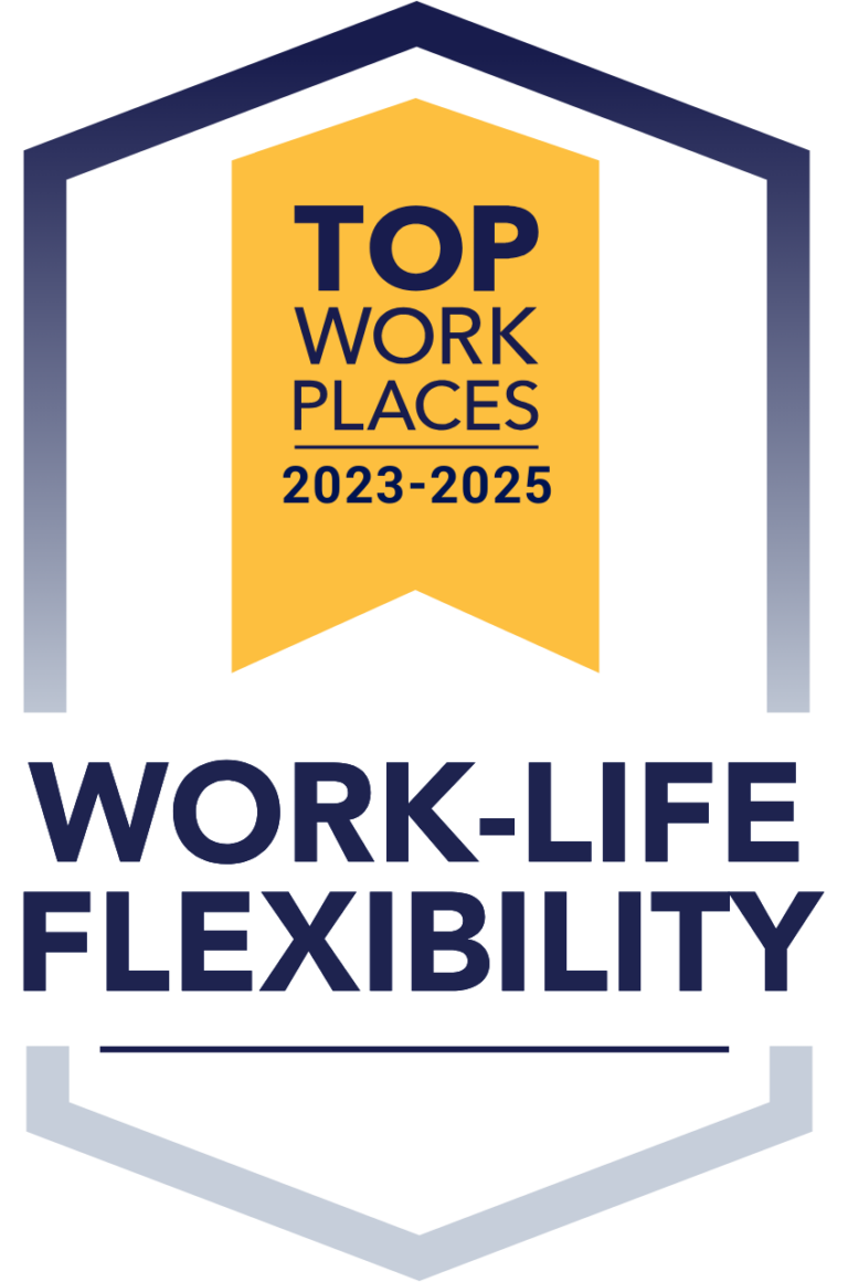 Work-Life Flexibility Top Workplaces 2023-2025 badge
