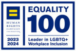 Human Rights Campaign badge, 2024