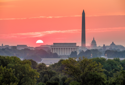 DC sunrise (source: Getty Images)